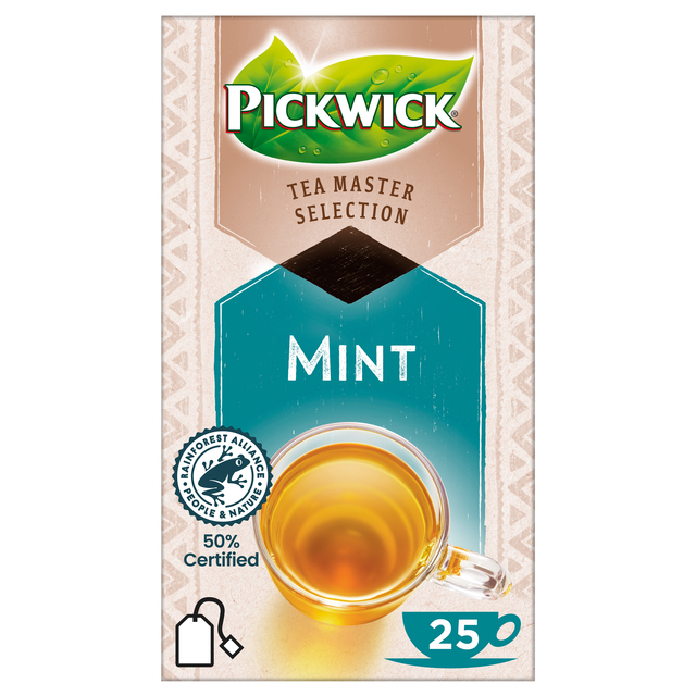 Thé Pickwick Master Selection mint 25 pièces