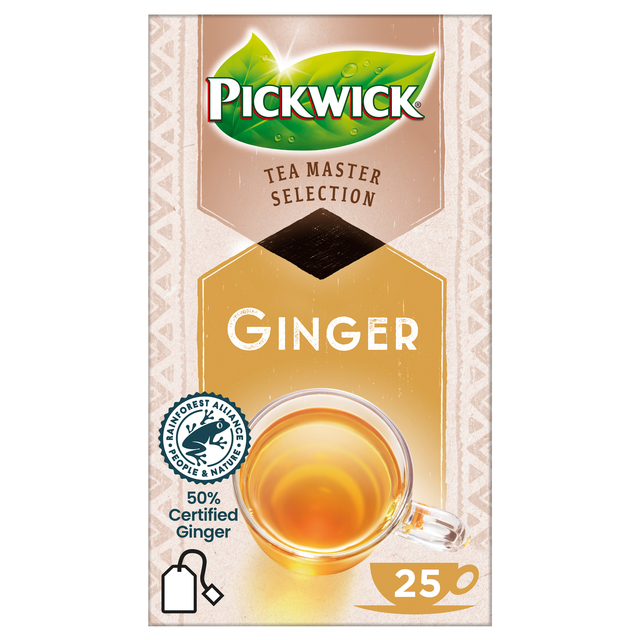 Thé Pickwick Master Selection ginger 25 pièces