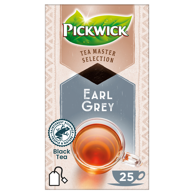 Thé Pickwick Master Selection earl grey 25 pièces
