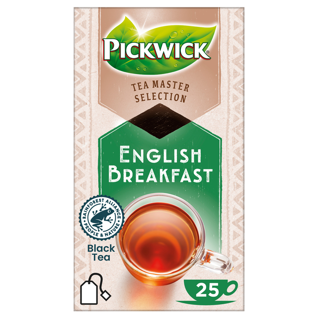 Thé Pickwick Master Selection english breakfast 25 pièces