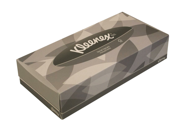 Mouchoir Kleenex standard 2 épaisseurs 21x100 pièces blanc