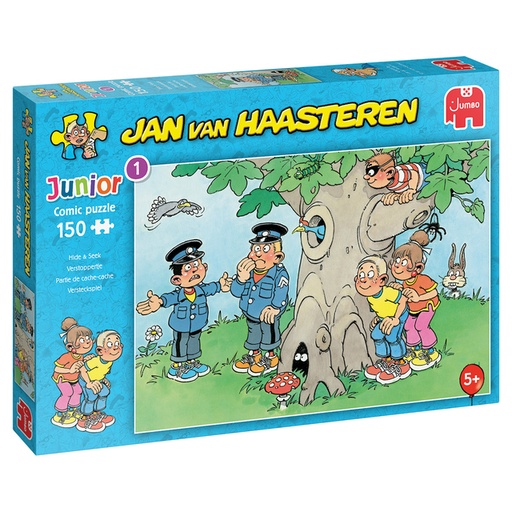 [1401890] Puzzle Jan van Haasteren Junior Partie de cache-cache 150 pièces