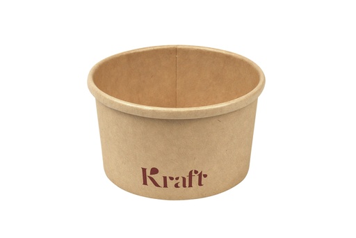 [1403987] Bol à soupe IEZZY 230ml Ø98mm kraft 5 pièces