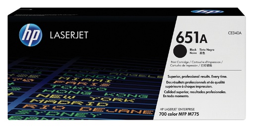 [401726] Cartouche toner HP CE340A 651A noir