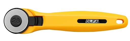 [1404491] Cutter rotatif Olfa RTY-1/C 28mm blister 1 pièce
