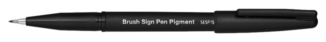 Feutre pinceau Pentel Sign SESP15-NX gris