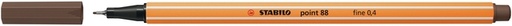 [1405430] Fineliner STABILO point 88/65 fijn amber