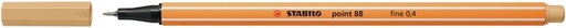 [1405434] Fineliner STABILO point 88/88 fijn licht oker