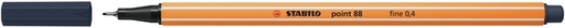 [1405435] Fineliner STABILO point 88/98 fijn payne's grijs