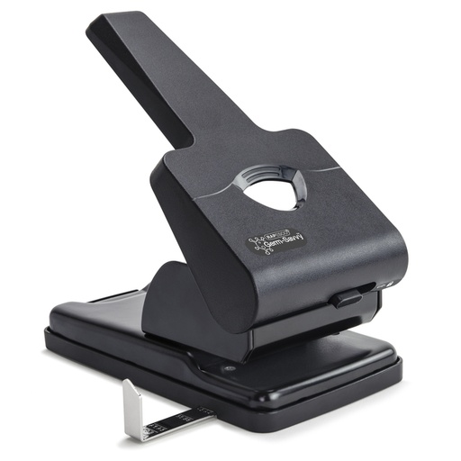[1398709] Perforateur Rapesco Germ-Savvy Heavy Duty HD865-P Antibactérien 2 trous noir