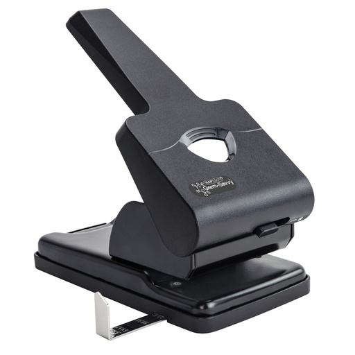 [1398709] Perforator Rapesco Germ-Savvy Heavy Duty HD865-P antibacterieel 2-gaats zwart