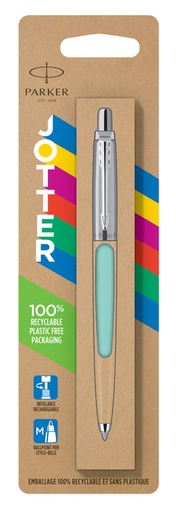 [1398829] Balpen Parker Jotter Original pastel mint CT medium blister à 1 stuk