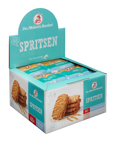 [1398755] Biscuits Sprits De Molen 40x 38g
