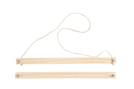 [1404238] Suspension pour poster Creativ Company 33,6x2x2,2cm bois