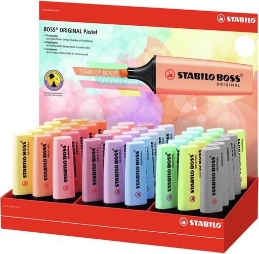 [1403244] Markeerstift STABILO BOSS Original 70/45 pastel assorti