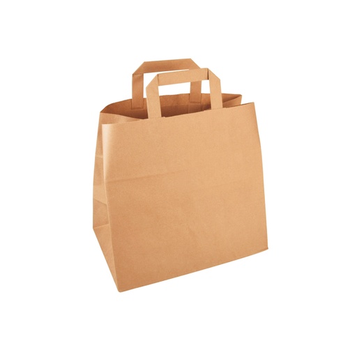 [1404188] Sac IEZZY 32x16x27cm papier kraft brun 250 pièces