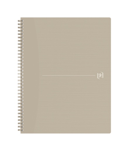 [1404264] Cahier spirale Oxford Origin A4+ ligné 140 pages 80g sable