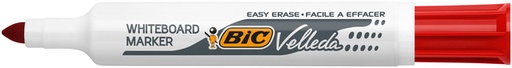[1405030] Whiteboardmarker Bic Velleda 1711 rond large rood