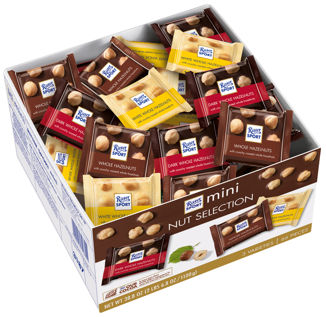 Chocolade Ritter Sport mini nut selection