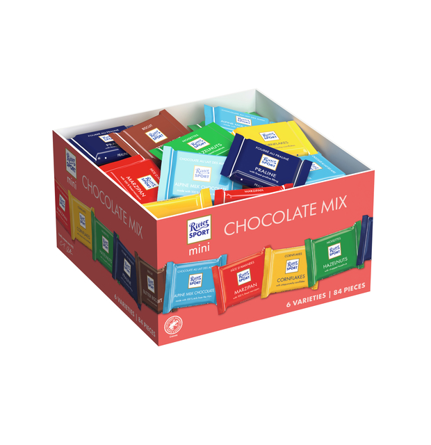 Chocolade Ritter Sport mini colorful variety