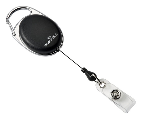 [1405126] Afrolmechanisme Durable Style met drukknopsluiting zwart