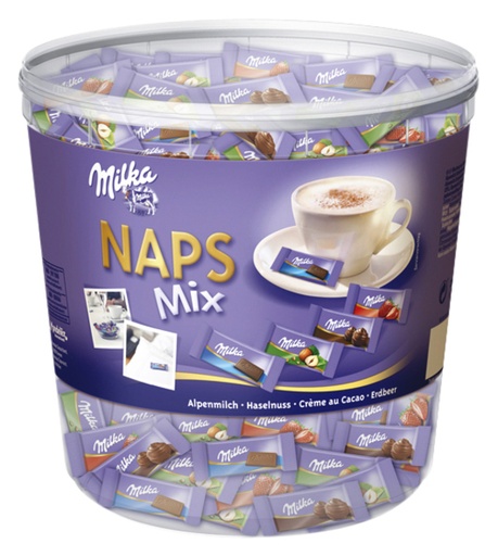 [1405658] Chocolat Milka Naps mix