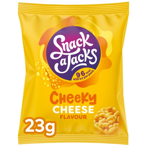 [1405662] Mini rijstwafels Snack-a-Jacks cheese