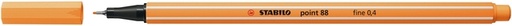 [1405100] Fineliner STABILO point 88/85 Fin orange papaye