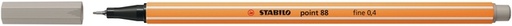 [1405109] Fineliner STABILO point 88/93 fijn warm grijs