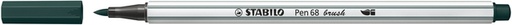 [1405136] Feutre pinceau STABILO Pen 568/63 vert sapin