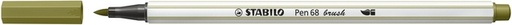 [1405144] Feutre pinceau STABILO Pen 568/37 vert épinard