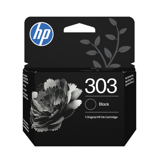[412574] Cartouche d’encre HP T6N02AE 303 noir