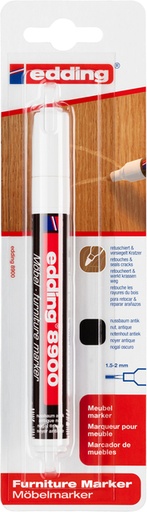[1406151] Marqueur edding 8900 Meuble ogive 1,5-2mm noyer antique blister 1 pièce