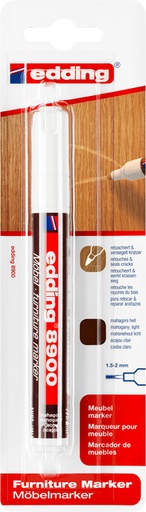 [1406157] Marqueur edding 8900 Meuble ogive 1,5-2mm mahomie blister 1 pièce