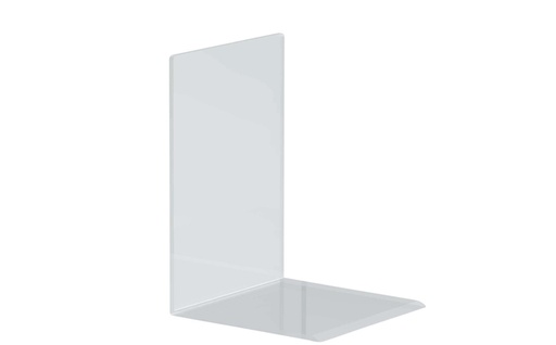 [1406368] Serre-livres MAUL acryl 12x12x17cm jeu 2 pièces transparent