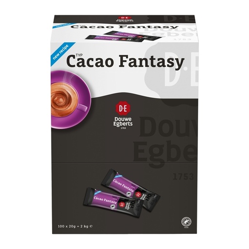 [1406626] Stick cacao Douwe Egberts Fantasy 100x 22g