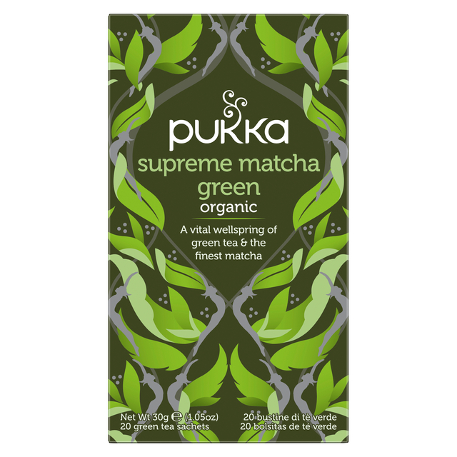 Thé Pukka Supreme Green Tea 20 sachets