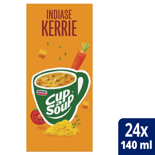 [1402480] Cup-a-Soup Unox Indian Curry 24x 140ml