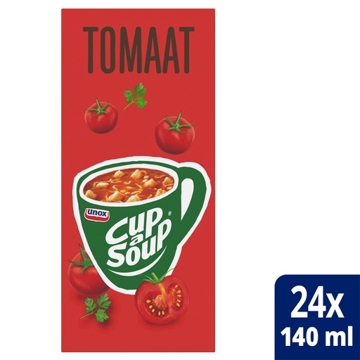 [1403224] Cup-a-Soup Unox Tomate 24x 140ml