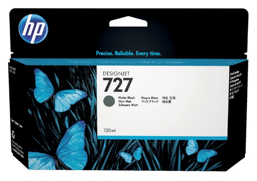 [401889] Cartouche d’encre HP B3P22A 727 mat noir