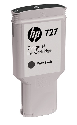 [401894] Cartouche d’encre HP C1Q12A 727 mat noir