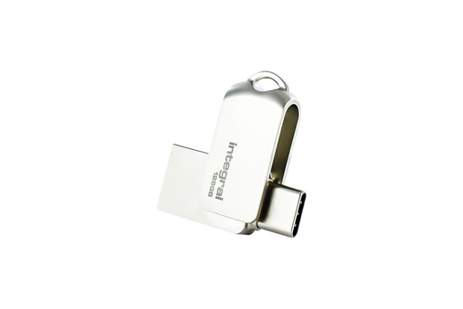 [1406661] Clé USB 3.0 Integral USB-360-C Dual USB-A 128Go