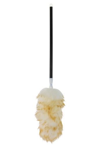 [1405769] Plumeau Cleaninq laine d'agneau manche télescopique 80-110cm