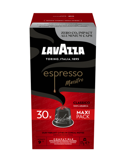 Capsule café Lavazza Espresso Classico 30 pièces