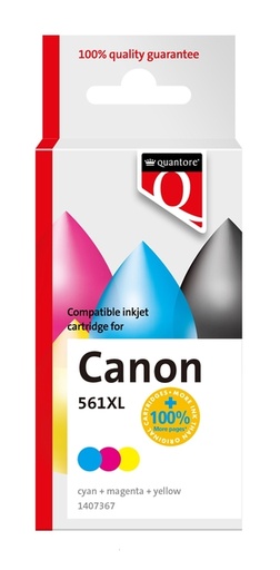 [1407367] Cartouche d'encre Quantore alternative pour Canon CL561XL couleur