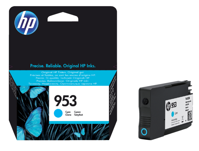 Inktcartridge HP F6U12AE 953 blauw