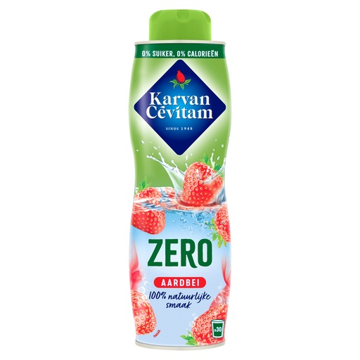 [1407670] Siroop Karvan Cevitam aardbei 0% suiker 600ml