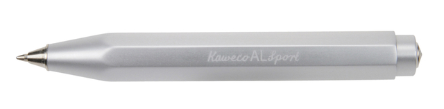 Balpen  Kaweco Sport Aluminium zilver medium