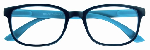 [783424] Leesbril I Need You +2.50 dpt Relax blauw-lichtblauw