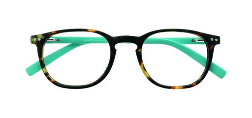 [1421028] Lunettes de lecture I Need You +1.00 dpt Junior Selection brun-turquoise